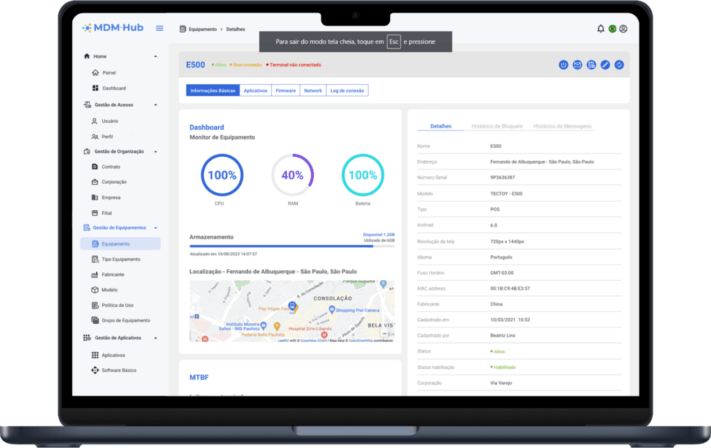 Gestão de Estoque e Equipamentos com a Ettera
